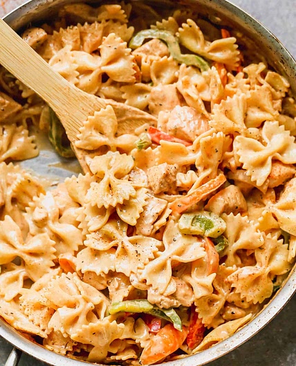 Cajun Chicken Alfredo Pasta