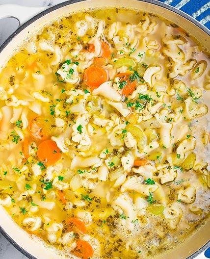 Vegan Chicken Noodle Soup