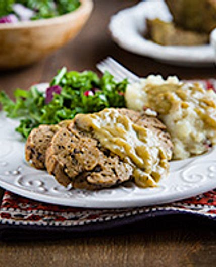 Mushroom Seitan Roast