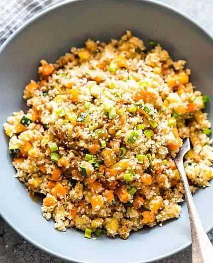 Low Carb Asian Cauliflower Rice