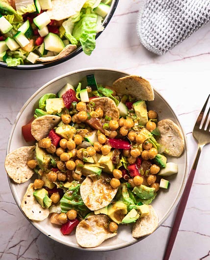 Vegan/Vegetarian Meatless Taco Salad