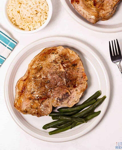 Oven Baked Pork Steaks