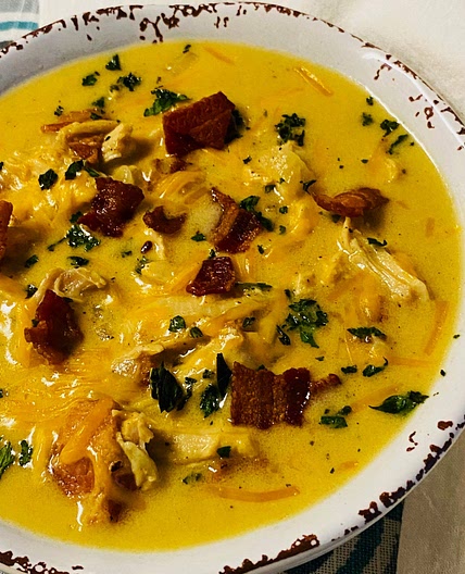 Chicken Bacon Ranch Soup