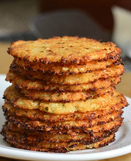 Cauliflower Parmesan Crisps