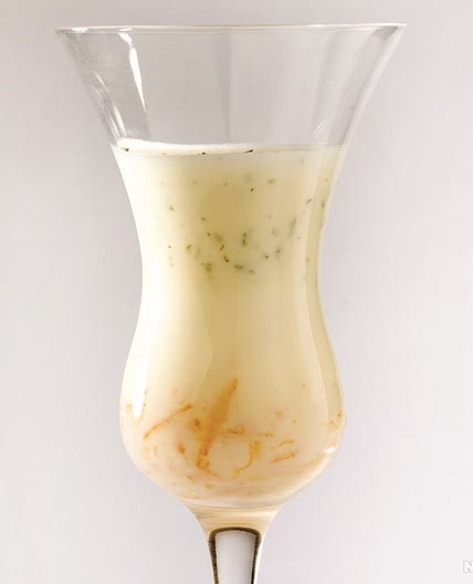 오렌지 민트 크림 소스 만드는 법