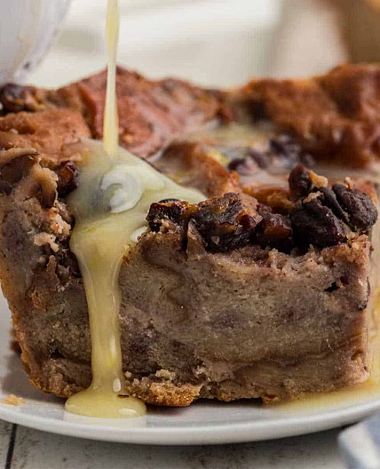 Decadent Bread Pudding with Rum Sauce