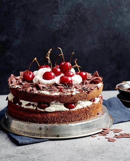 Glutenfreie Schwarzwälder Torte