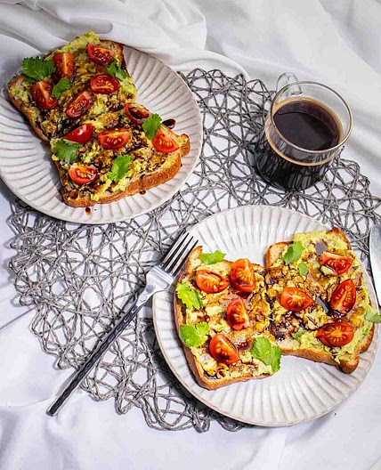 Tomato Avocado Toast