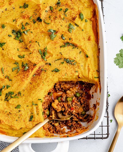Indian-Inspired Shepherd’s Pie