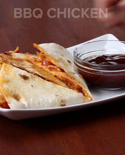 BBQ Chicken Quesadilla Recipe by Tasty