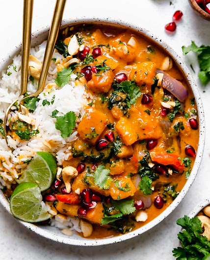 Butternut Squash Red Curry