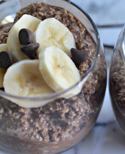 Banana Cocoa Overnight Oats
