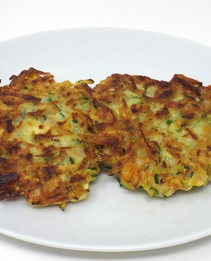 Kolokithokeftedes (Greek Zucchini and Feta Fritters)