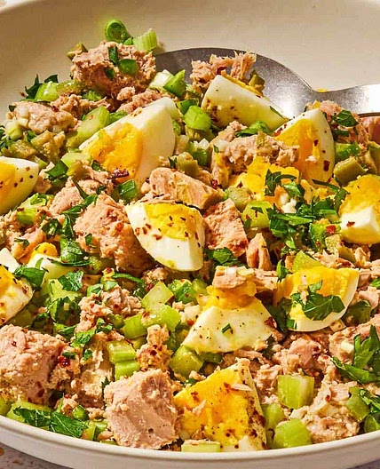 Protein-Packed Tuna Salad with Eggs