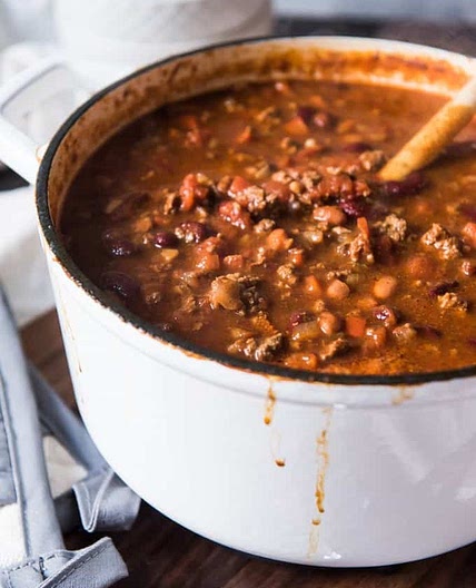 Meaty Mushroom Chili