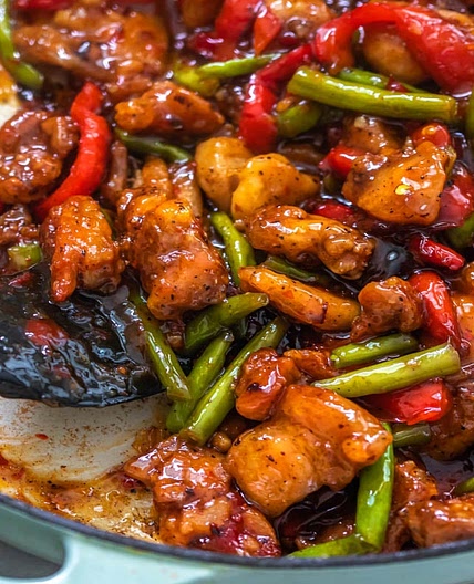 Chicken and Green Bean Stir Fry