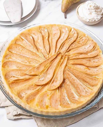 Easy Spanish Pear Tart