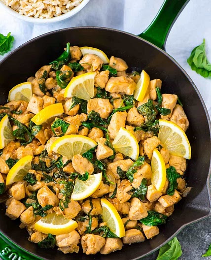 Lemon Basil Chicken