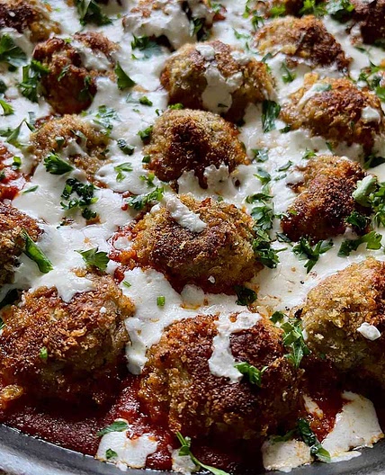 Chicken Parmesan Meatballs