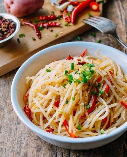 Sichuan Stir-Fried Potatoes