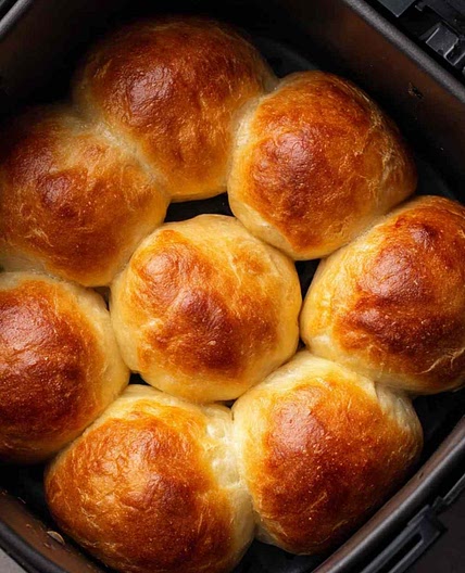 Bułeczki z Serka Wiejskiego z Air Fryera