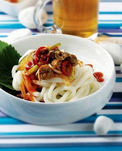 골뱅이 우동무침 만드는 법