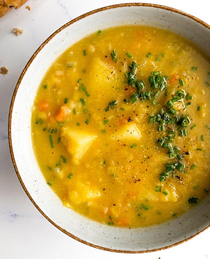 Vegan Potato Leek Soup