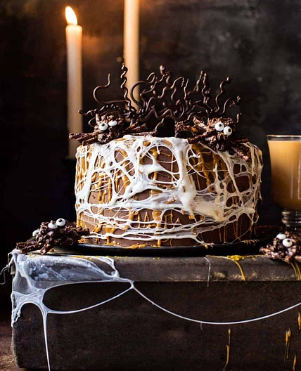 Forbidden Forrest Butterbeer Chocolate Cake