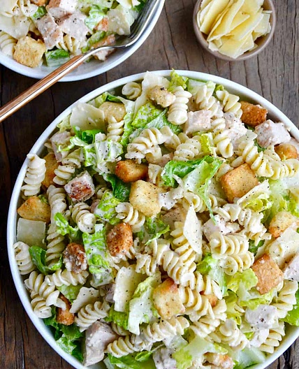 Chicken Caesar Pasta Salad