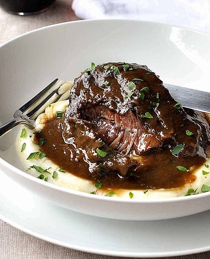 Slow Cooked Beef Cheeks