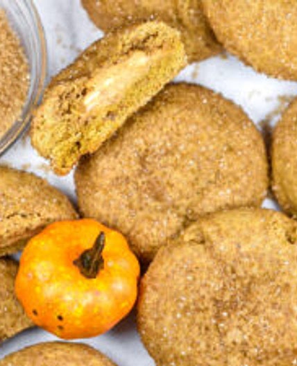 Pumpkin Cream Cheese Cookies