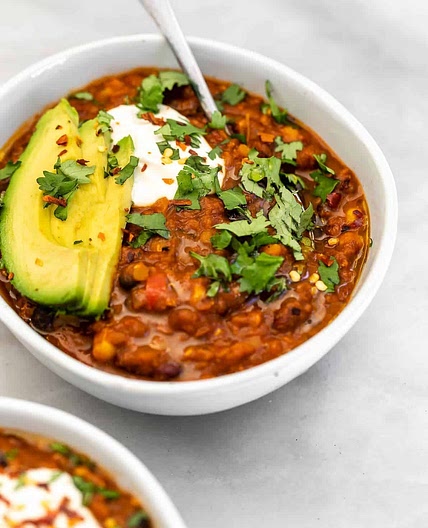 One Pot Vegan Lentil Chili