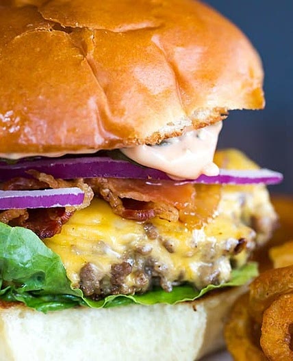 Cast Iron Skillet Cheeseburgers