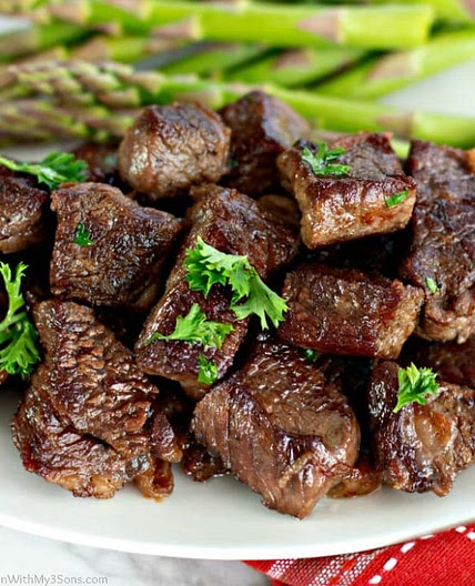 Garlic Butter Steak Bites