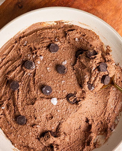 Cottage Cheese Brownie Batter (high protein)