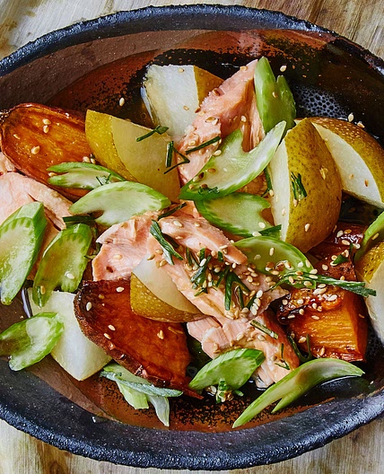 Ponzu Roasted Salmon for Two