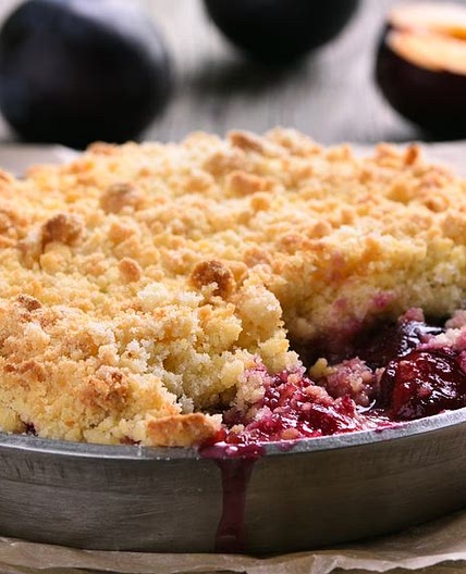 Crumble aux prunes