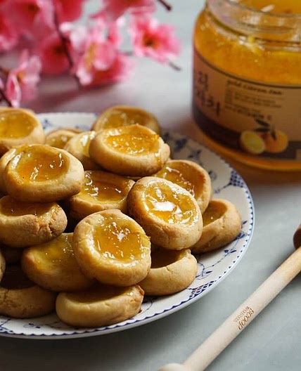 Yuzu Honey Cookies (Sweetened by Honey)