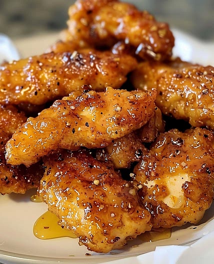 Air Fryer Honey Butter Garlic Chicken Tenders