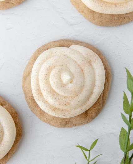 copycat crumbl snickerdoodle cupcake cookies