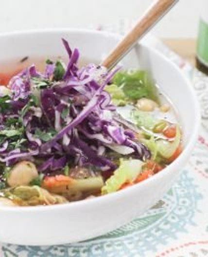 CHICKPEA AND CABBAGE SOUP
