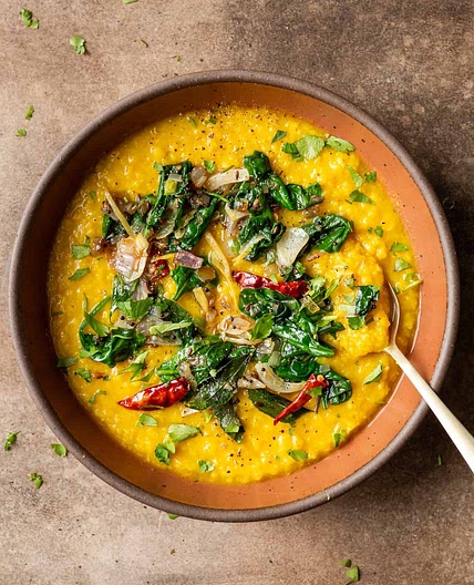 Dal Palak (Spinach Dal)