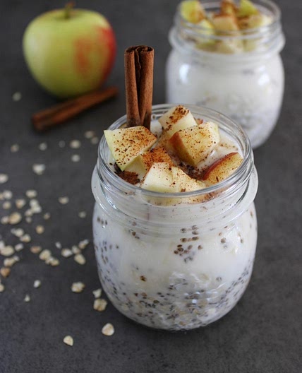 Apple Pie Overnight Oats