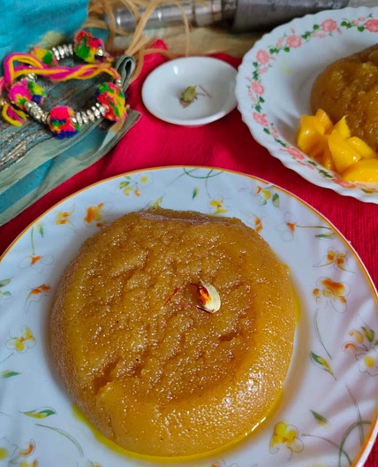 Mango Kesari Halwa | South Indian Kesari Halwa | Suji Pudding