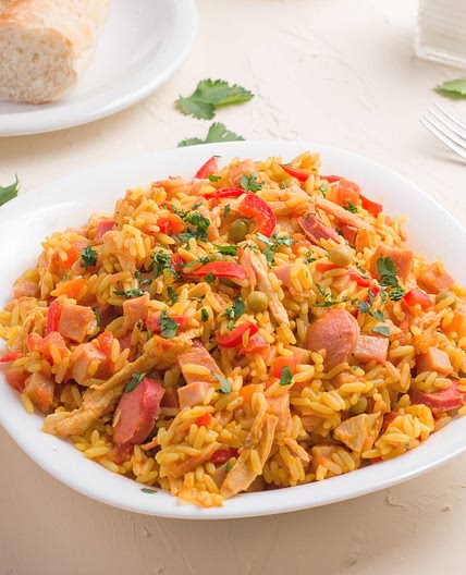 NICARAGUA ARROZ A LA VALENCIANA