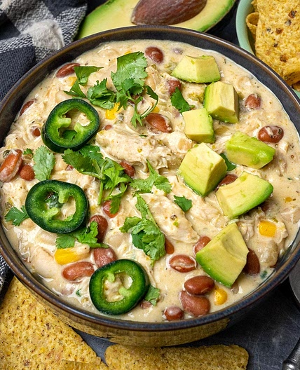 Instant Pot White Chicken Chili