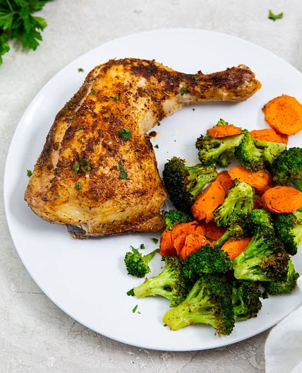 Air Fryer Chicken Leg Quarters