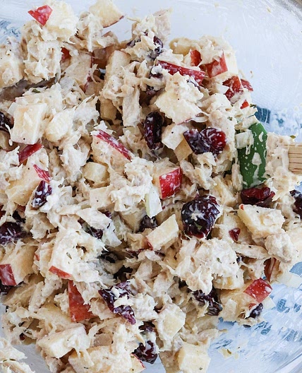 Cranberry Apple Tuna Salad