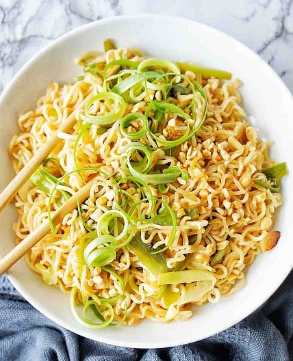 Ginger Scallion Noodles