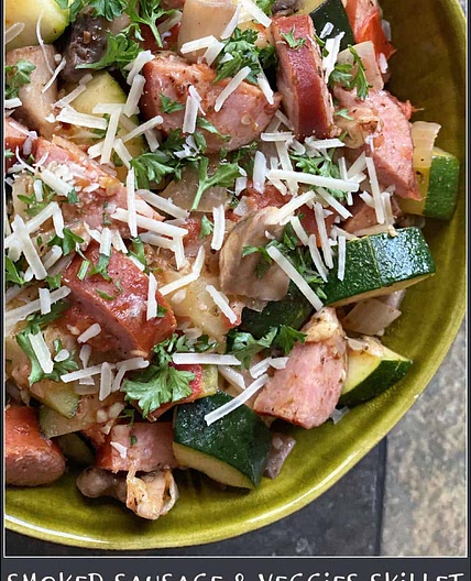 Smoked Sausage & Veggies Skillet